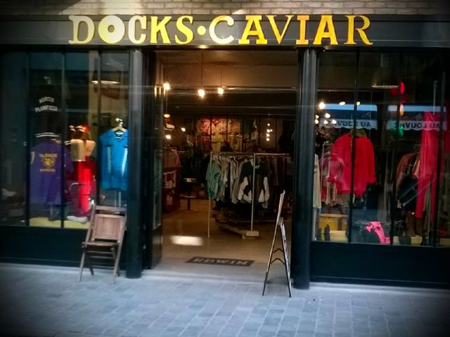 Docks Caviar a ouvert un magasin dans le quartier Dansaert à Bruxelles